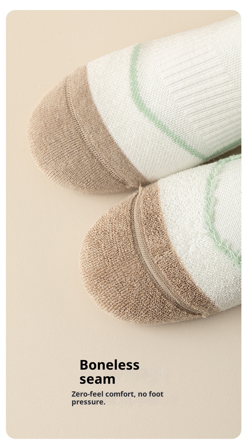 ActiveGo ActiveGo Professional Ski For Women, Wool, Warm, Thickened, Long Tube, Towel Bottom, Pressure, Sports, Mountaineering, Hiking,_voghion.com