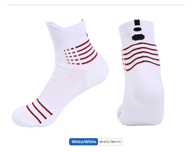ActiveGo Herren-Outdoor-Sportsocken aus dickem Frottee mit Polsterung, ideal zum Laufen, Basketballspielen, Radfahren und Wandern, schweißabsorbierend_voghion.com