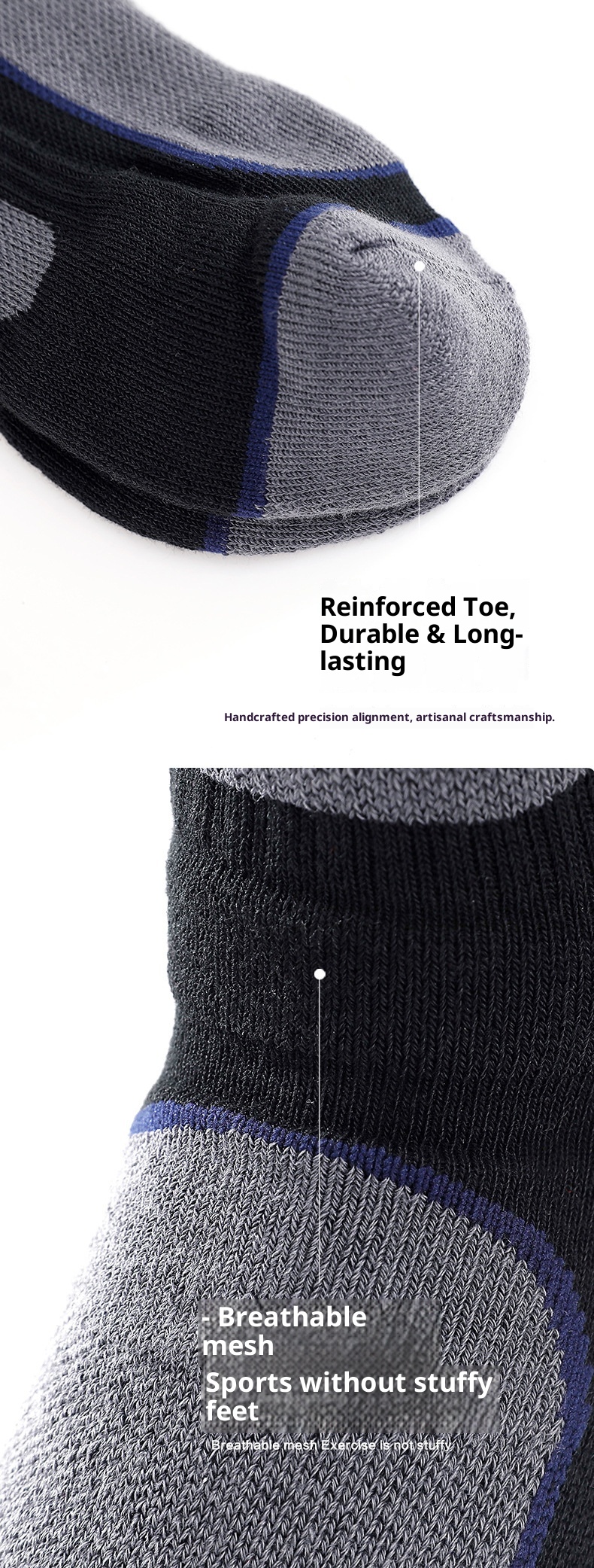 ActiveGo ActiveGo Honghao COOLMAX Cool Outdoor Sports Breathable Thickened Hiking Dry And Comfortable Trail Running Socks_voghion.com