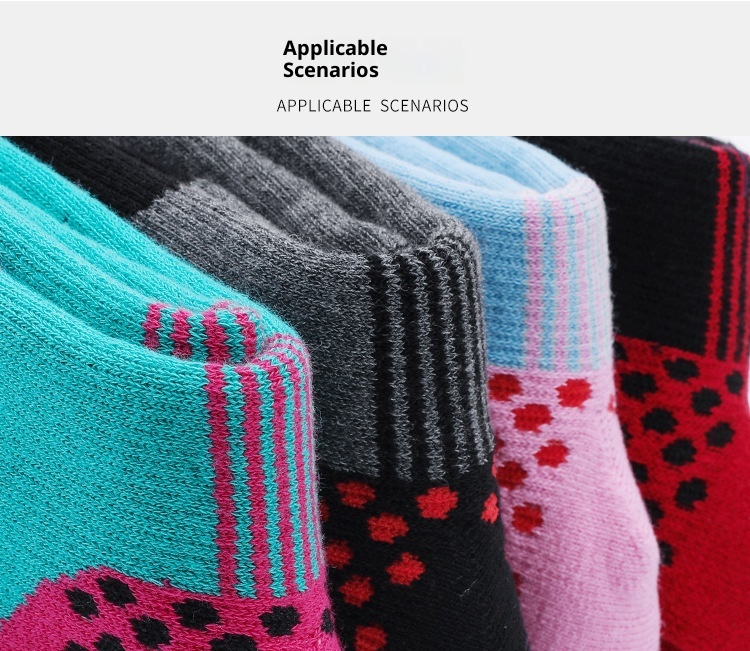 ActiveGo ActiveGo Calzini da sci per bambini, spessi, caldi e assorbenti, per sport all'aria aperta, da trekking, produttore all'ingrosso_voghion.com