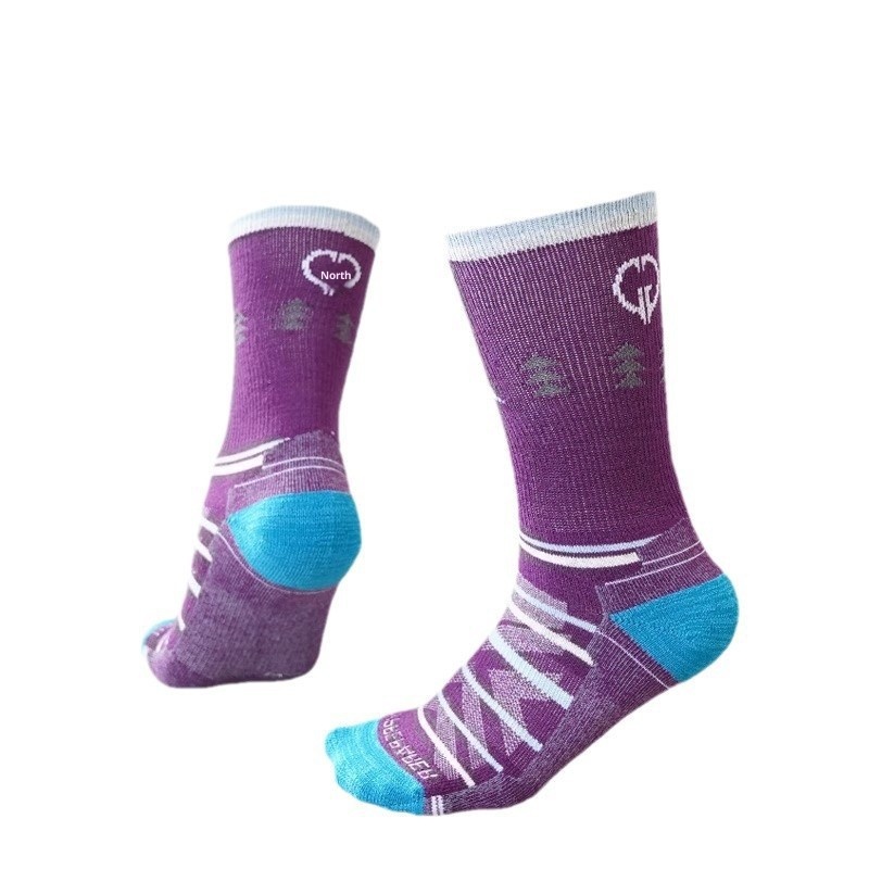 ActiveGo ActiveGo Outdoor Calzini sportivi da donna in lana merino traspiranti e caldi per escursionismo, professionali_voghion.com