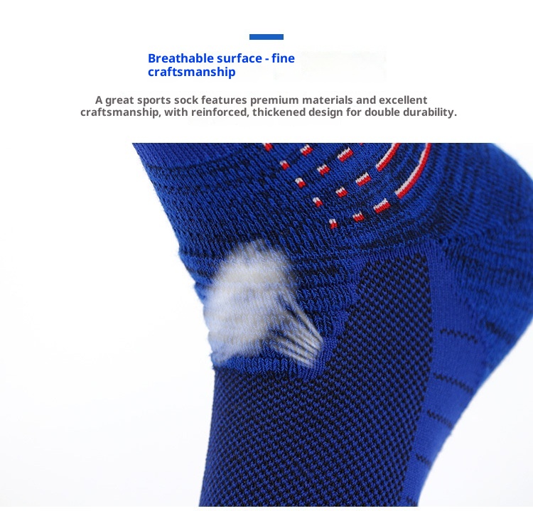 ActiveGo Herren-Outdoor-Sportsocken aus dickem Frottee mit Polsterung, ideal zum Laufen, Basketballspielen, Radfahren und Wandern, schweißabsorbierend_voghion.com