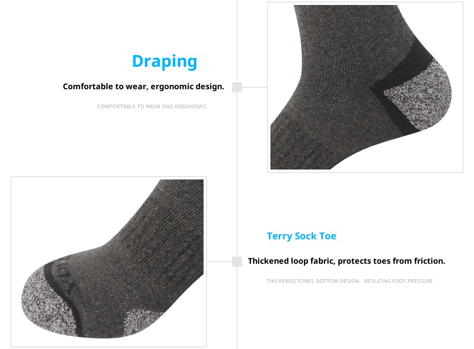 ActiveGo ActiveGo YUEDGE Asciugamano sportivo consigliato per attività all'aperto, a metà polpaccio, in cotone pettinato, per escursionismo, trekking, corsa, ciclismo a lunga distanza_voghion.com