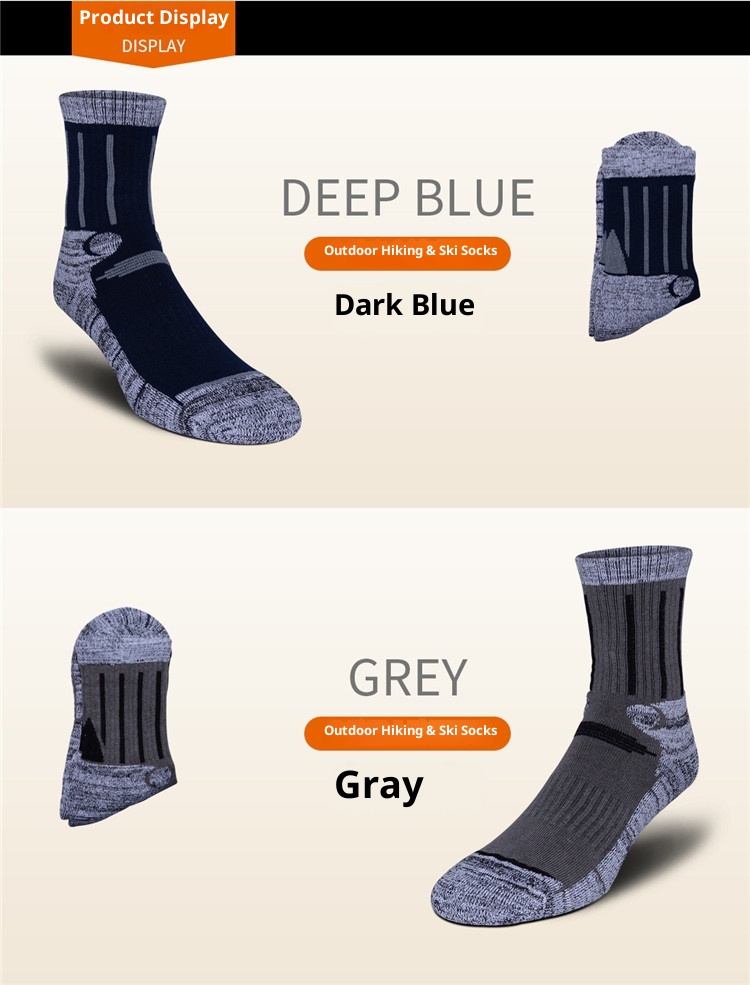 ActiveGo ActiveGo R-BAO Calzini funzionali lunghi da corsa e escursionismo, in saldo, per sport all'aria aperta, sci, pesca e autunno inverno_voghion.com