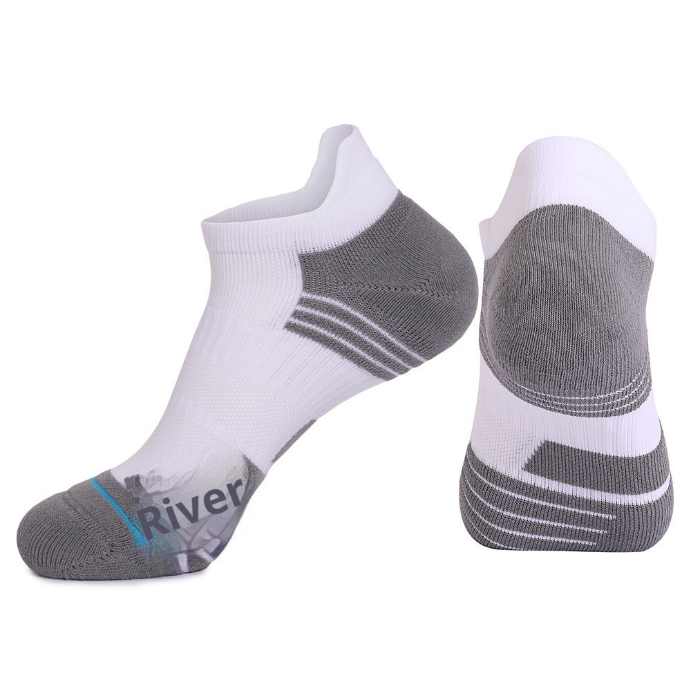 ActiveGo ActiveGo Breathable Sports Antibacterial Terry Bottom Basketball Seamless Hiking Cycling Running Unisex Badminton Socks_voghion.com