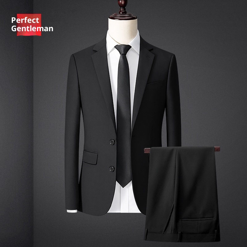 Vierteiliger Anzug für Jungen, hochwertiges Business-Outfit für Herren, formelle Kleidung mit Weste, professionelles Outfit für Vorstellungsgespräche, Arbeit und Bräutigam_voghion.com