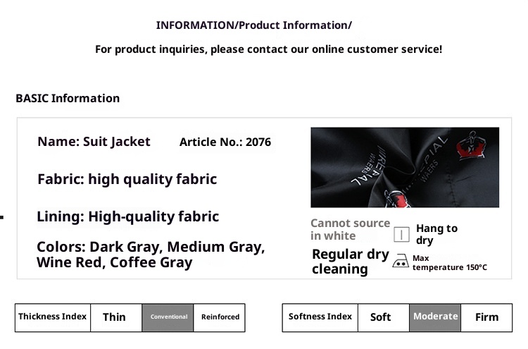 1 Extra Large Men's Suit Jacket Spring Autumn Business Plus Size Loose Fit Big And Tall Casual Blazer_voghion.com