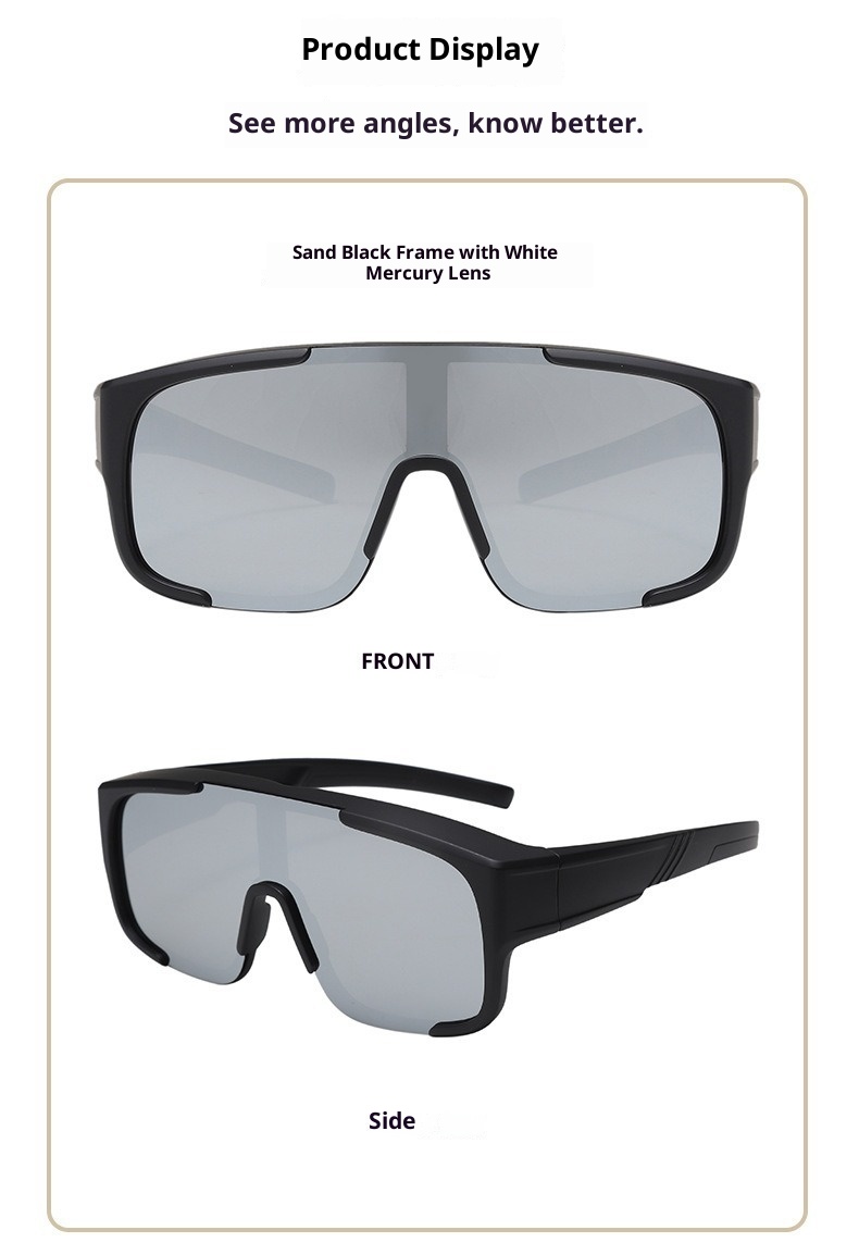 ActiveGo Rad- und Bergsteigerbrille, ultraleicht, TR-kompatibel, über Korrektionsbrillen tragbar, polarisiert, UV-Schutz, photochrom_voghion.com