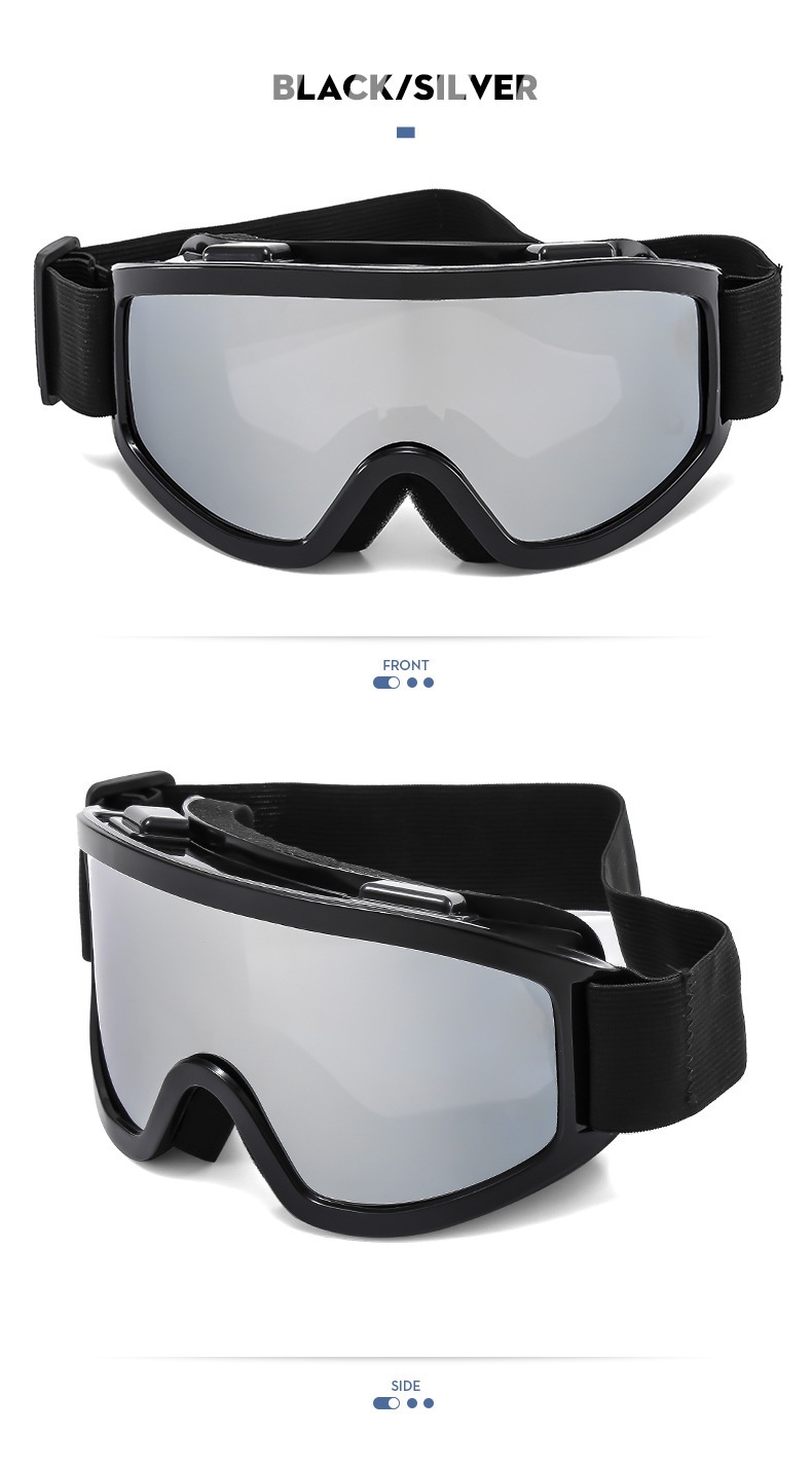 ActiveGo Cross-Border Neue doppellagige Antibeschlag-Bergsteiger-Skibrille für Outdoor-Aktivitäten, großer Rahmen, winddicht, sandfarben, polarisiert_voghion.com