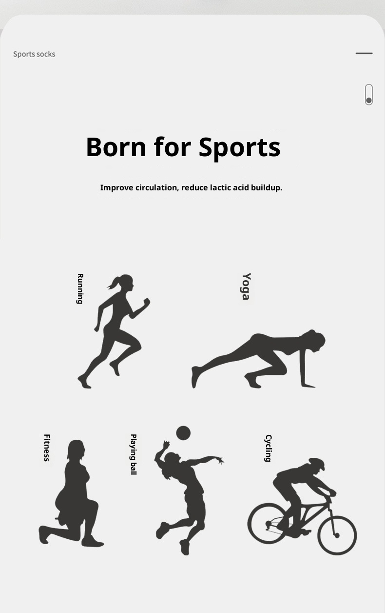 ActiveGo ActiveGo Compression Sports Donna, Calzini a compressione professionali per corsa, salto con la corda, fitness, ciclismo, escursionismo, gambe snellenti_voghion.com