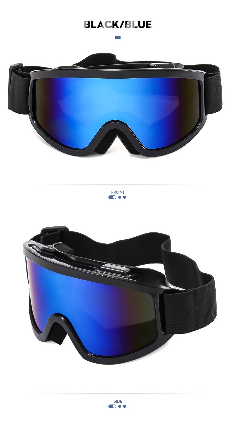 ActiveGo Cross-Border Neue doppellagige Antibeschlag-Bergsteiger-Skibrille für Outdoor-Aktivitäten, großer Rahmen, winddicht, sandfarben, polarisiert_voghion.com