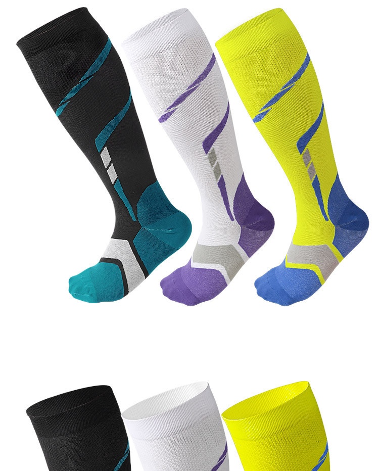 ActiveGo ActiveGo Outdoor Compression Pressure Cycling New Hiking Marathon Leg Protection Running Sports Men And Women Socks Long Tube_voghion.com