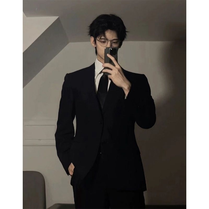 Set da uomo con spalline bianche, blazer per studenti maschi, set uniforme Su DK di alta qualità, uniforme di classe, laurea_voghion.com