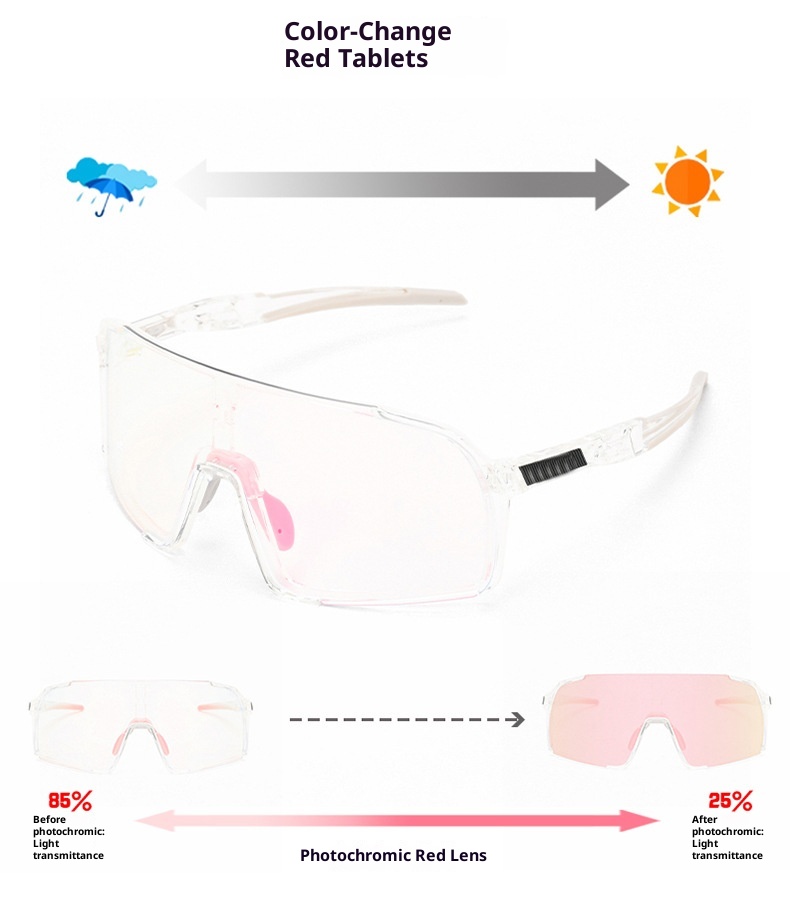 ActiveGo Cross-Border – najlepiej sprzedające się okulary rowerowe zmieniające kolor, hurtowa sprzedaż w wersji japońskiej i koreańskiej, regulowane noski_voghion.com