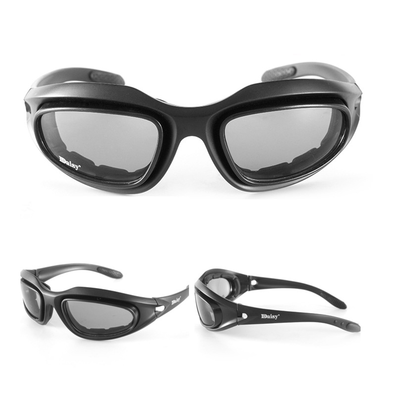 Set di occhiali tattici ActiveGo C5, per ciclismo, alpinismo, antivento, CS, antiproiettile, da tiro, alla moda_voghion.com