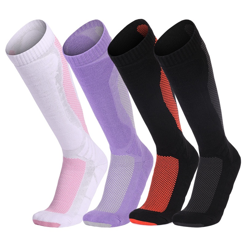 ActiveGo ActiveGo Mingjun Adult Outdoor Ski Long Tube Thickened Snow Comfortable Terry Hiking Winter Warm Socks_voghion.com