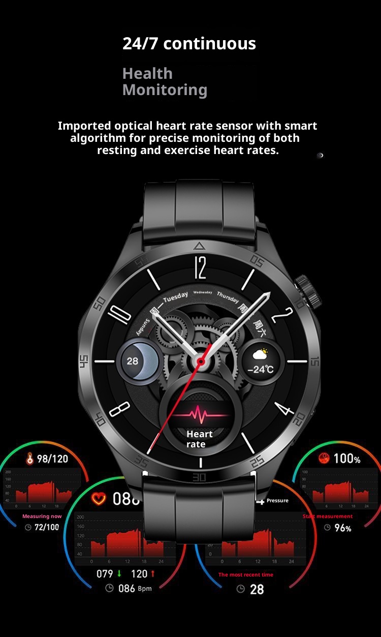 watch4 Pro Smart Watch Bluetooth Call Game Album NFC Multi-Function Sports Bracelet_voghion.com