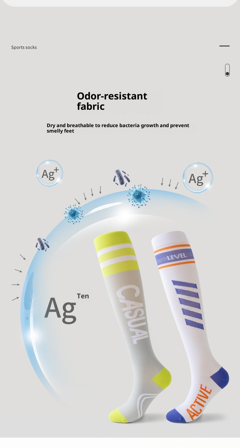 ActiveGo ActiveGo Compression Sports Donna, Calzini a compressione professionali per corsa, salto con la corda, fitness, ciclismo, escursionismo, gambe snellenti_voghion.com