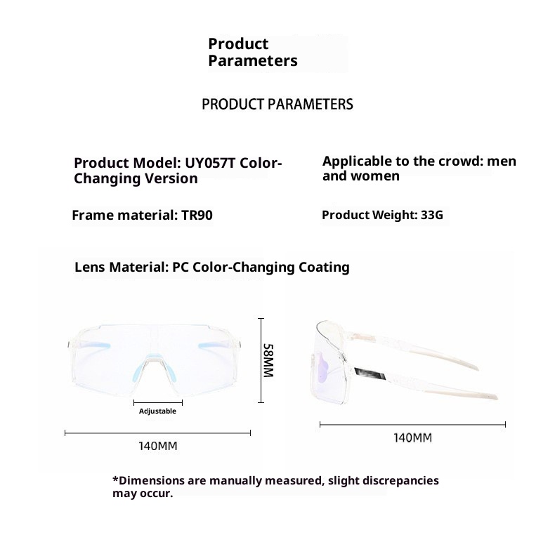 ActiveGo Cross-Border – najlepiej sprzedające się okulary rowerowe zmieniające kolor, hurtowa sprzedaż w wersji japońskiej i koreańskiej, regulowane noski_voghion.com