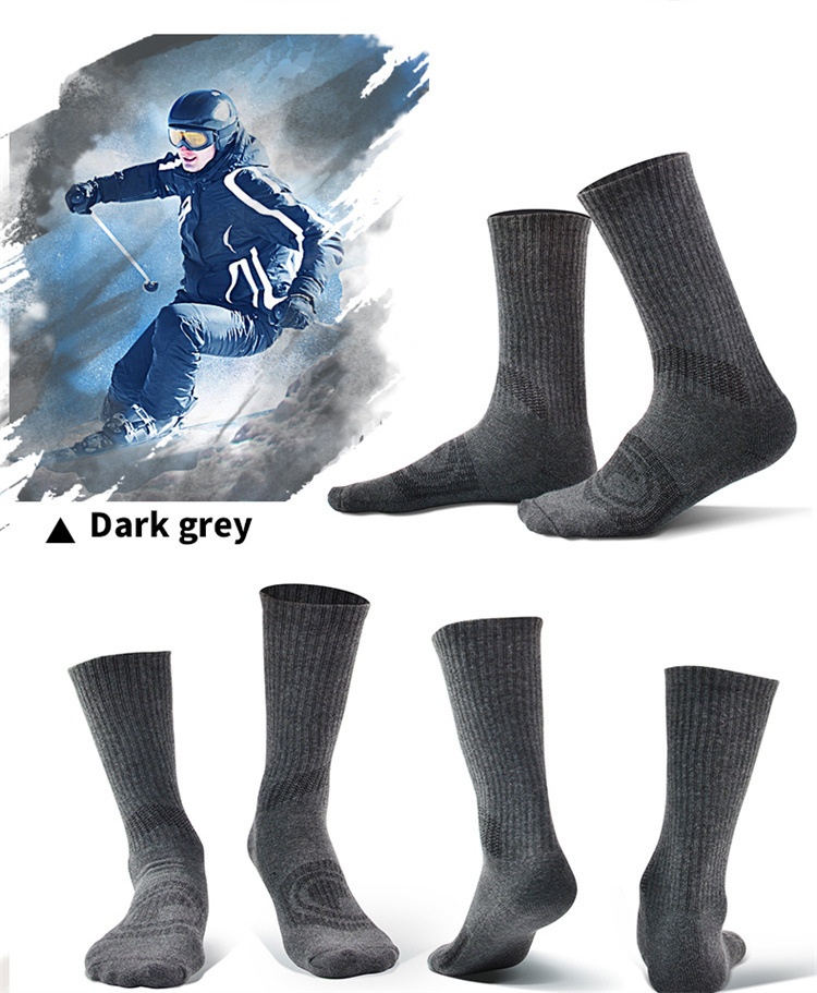 ActiveGo ActiveGo RBAO Vente directe Chaussettes fines de randonnée extérieure 047 Été Automne Trekking Course à pied Alpinisme mi-mollet_voghion.com