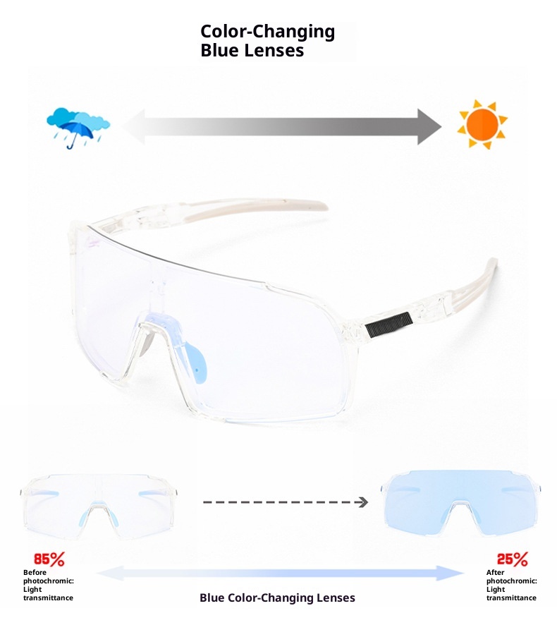 ActiveGo Cross-Border – najlepiej sprzedające się okulary rowerowe zmieniające kolor, hurtowa sprzedaż w wersji japońskiej i koreańskiej, regulowane noski_voghion.com