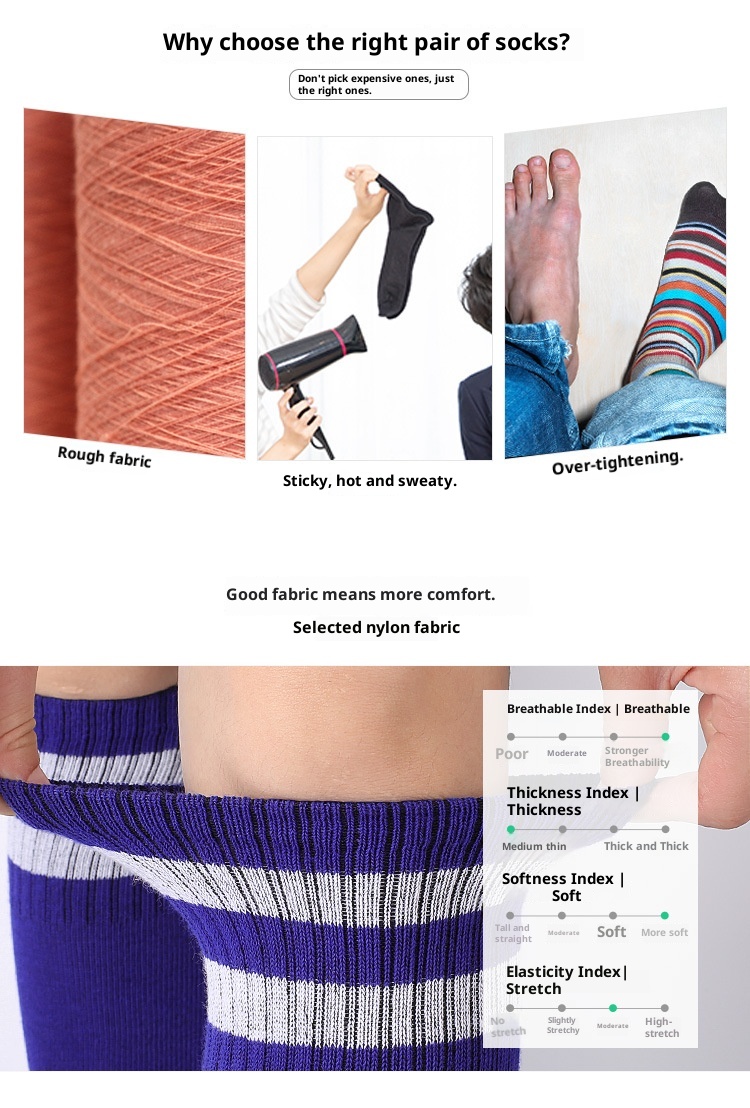 ActiveGo ActiveGo Adult And Children Thickened Towel Bottom Marathon Hiking Cycling Soccer Long Tube Sports Compression Pressure Socks_voghion.com