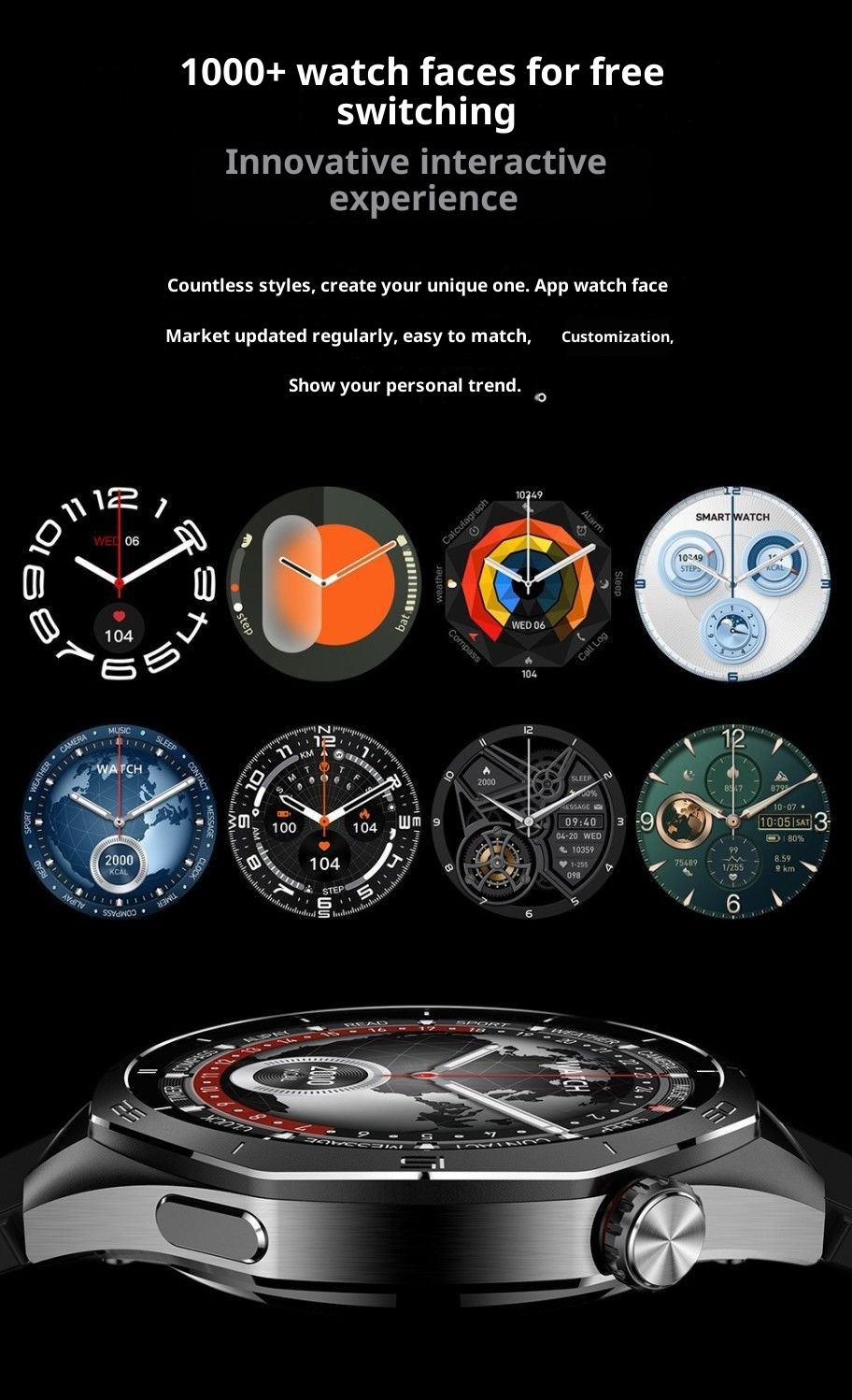 watch4 Pro Smart Watch Bluetooth Call Game Album NFC Multi-Function Sports Bracelet_voghion.com