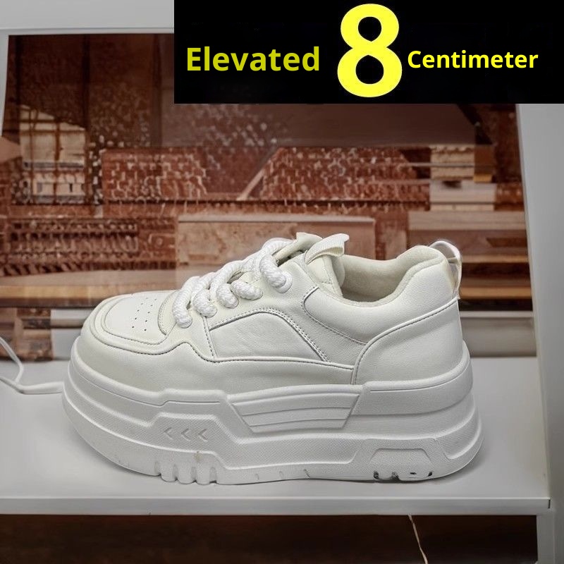 ShoeGlobe Dexun 2025 Herbst/Winter 2025 Echtleder Color Block Fleecegefütterte Freizeit-Sportschuhe mit rutschfester Sohle für Damen_voghion.com