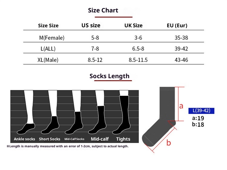 ActiveGo ActiveGo RBAO Vente directe Chaussettes fines de randonnée extérieure 047 Été Automne Trekking Course à pied Alpinisme mi-mollet_voghion.com