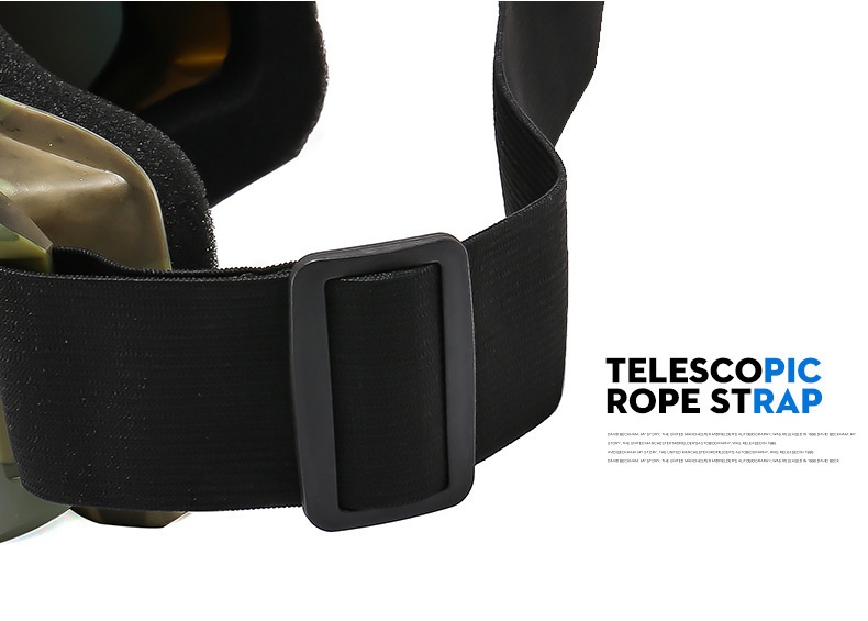 ActiveGo Cross-Border Neue doppellagige Antibeschlag-Bergsteiger-Skibrille für Outdoor-Aktivitäten, großer Rahmen, winddicht, sandfarben, polarisiert_voghion.com