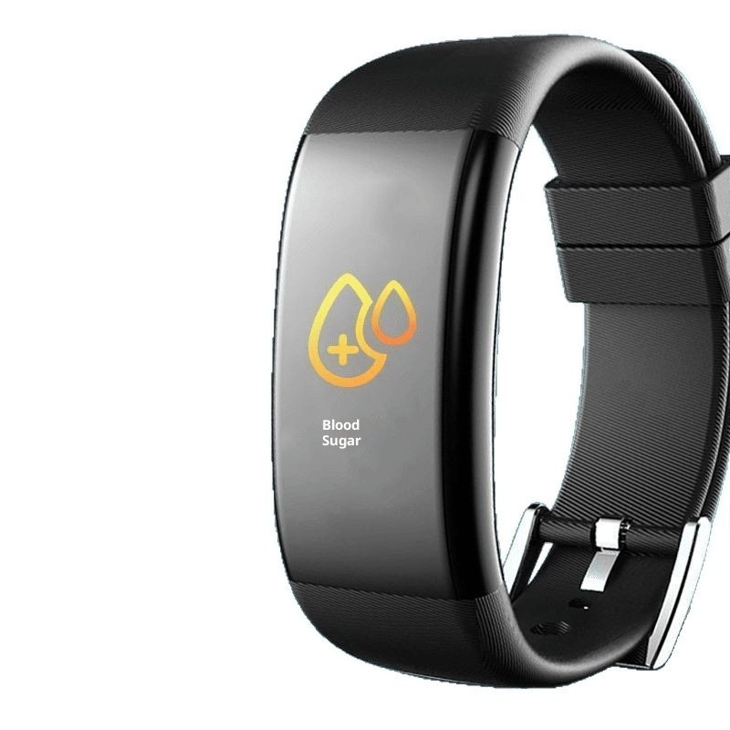 Fully Automatic Non-Invasive Watch Pressure Oxygen Heart Rate Smart No-Needle Blood Glucose Meter Color Screen Bracelet_voghion.com