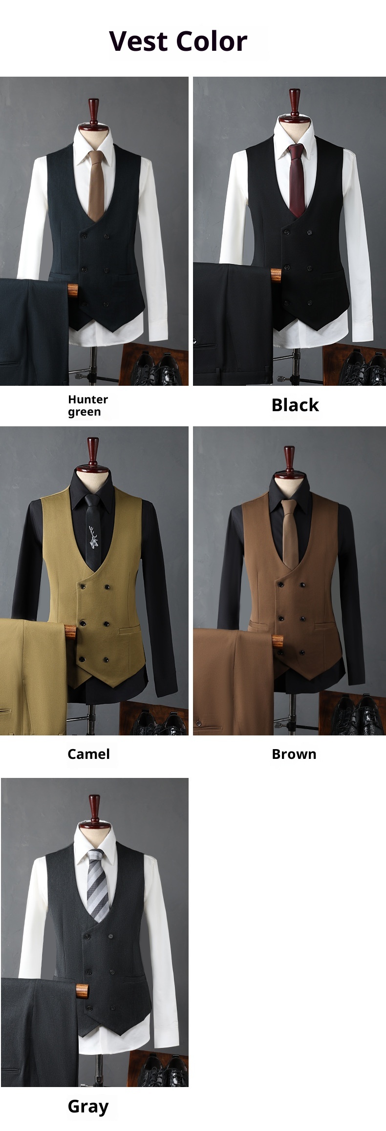 boy Casual Set Men Groom Wedding Business Slim Fit Suit For Work Interview Professional Formal Wear Men's Clothing_voghion.com