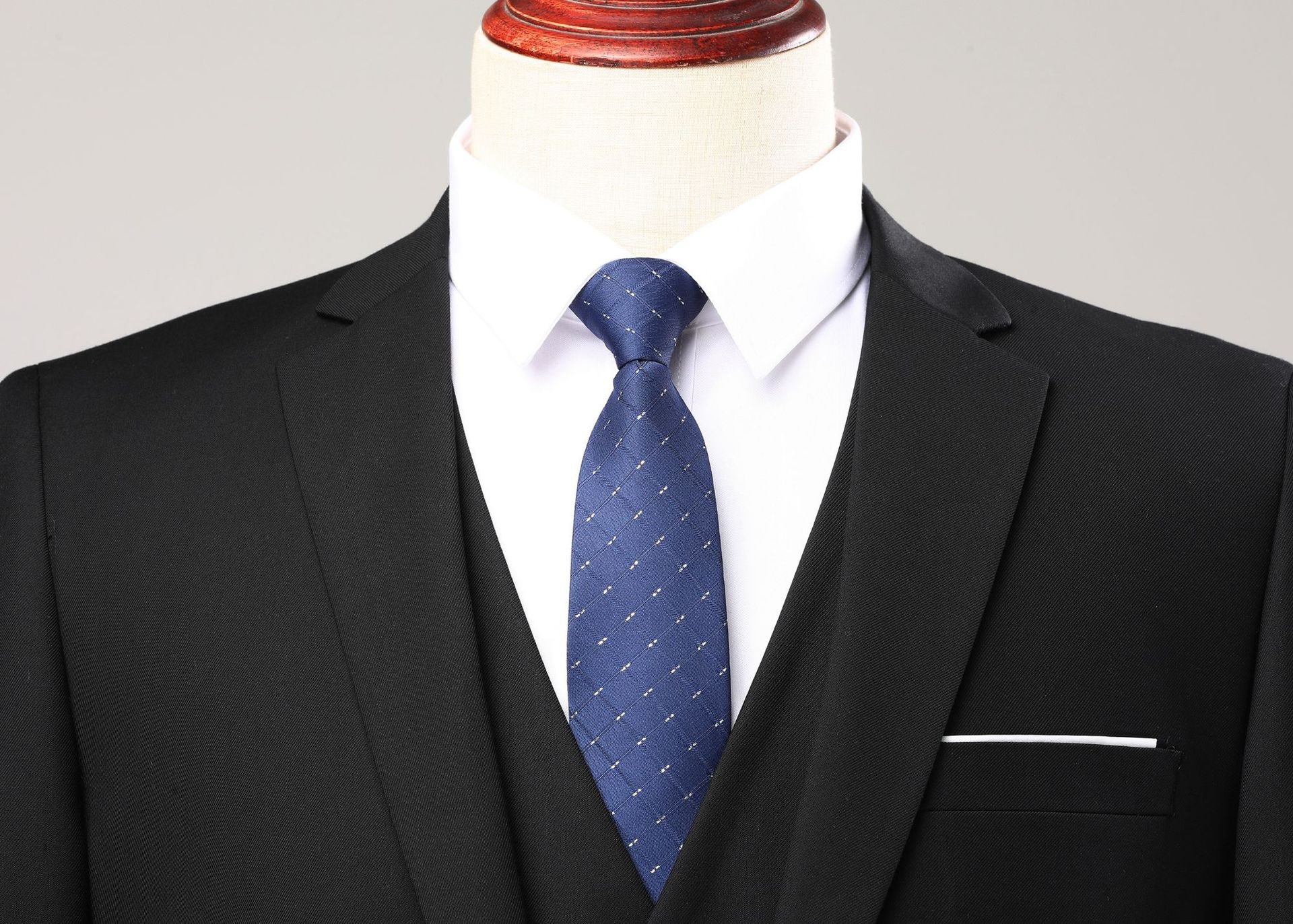 1 2025 Nuovo abito da uomo di alta gamma in stile coreano, formale, set da tre pezzi, blazer casual_voghion.com