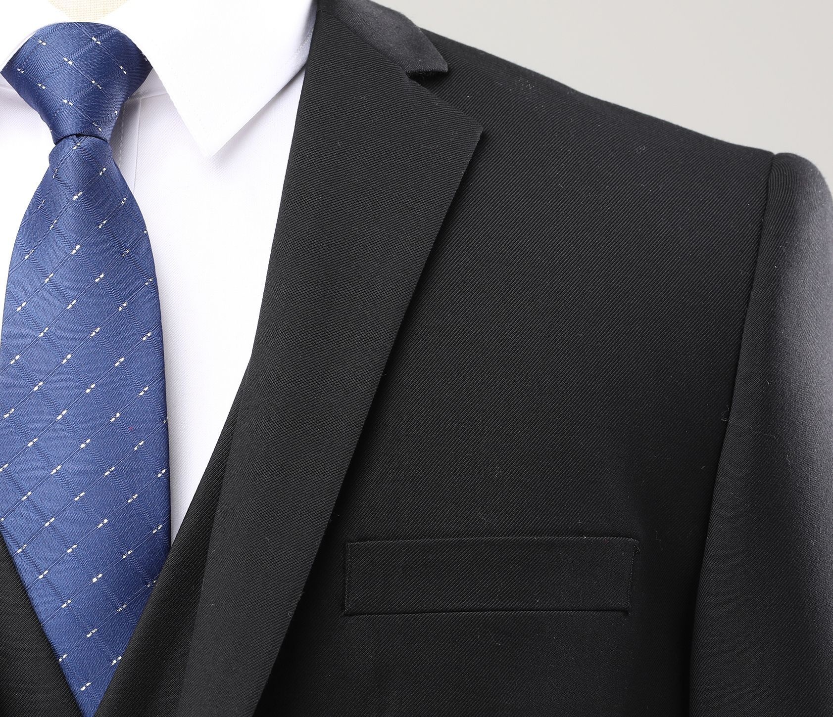 1 2025 Nuovo abito da uomo di alta gamma in stile coreano, formale, set da tre pezzi, blazer casual_voghion.com