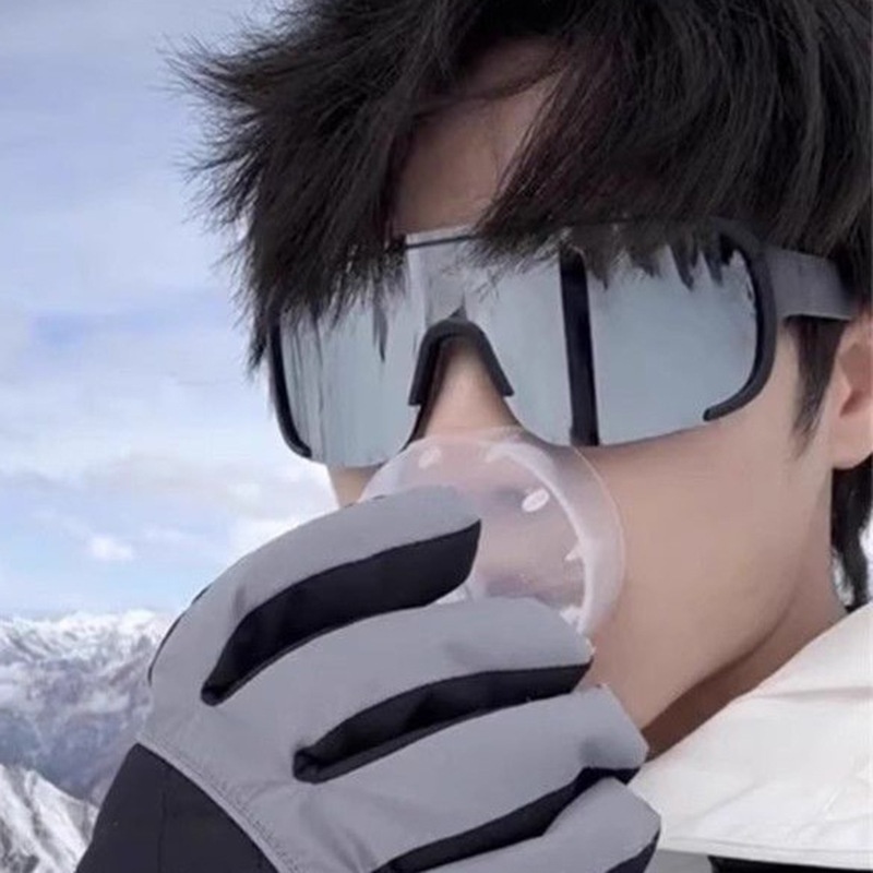 Occhiali da sole ActiveGo per sport all'aria aperta, ciclismo, arrampicata, equitazione notturna, occhiali da sole monoblocco, antivento, spedizione gratuita_voghion.com