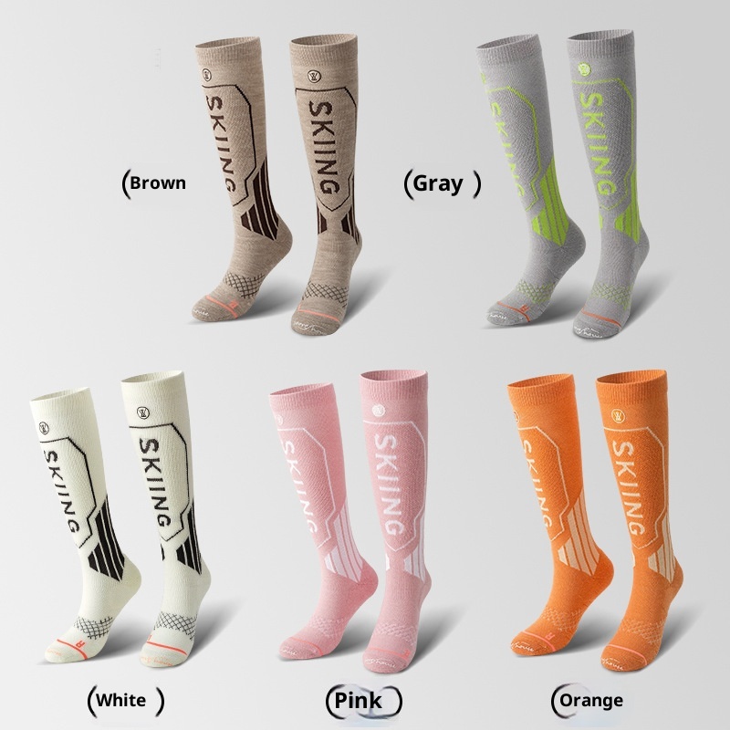 ActiveGo ActiveGo Outdoor Ski Elite Towel Sports Long Tube Thickened Comfortable Terry Hiking Warm Socks Wholesale_voghion.com