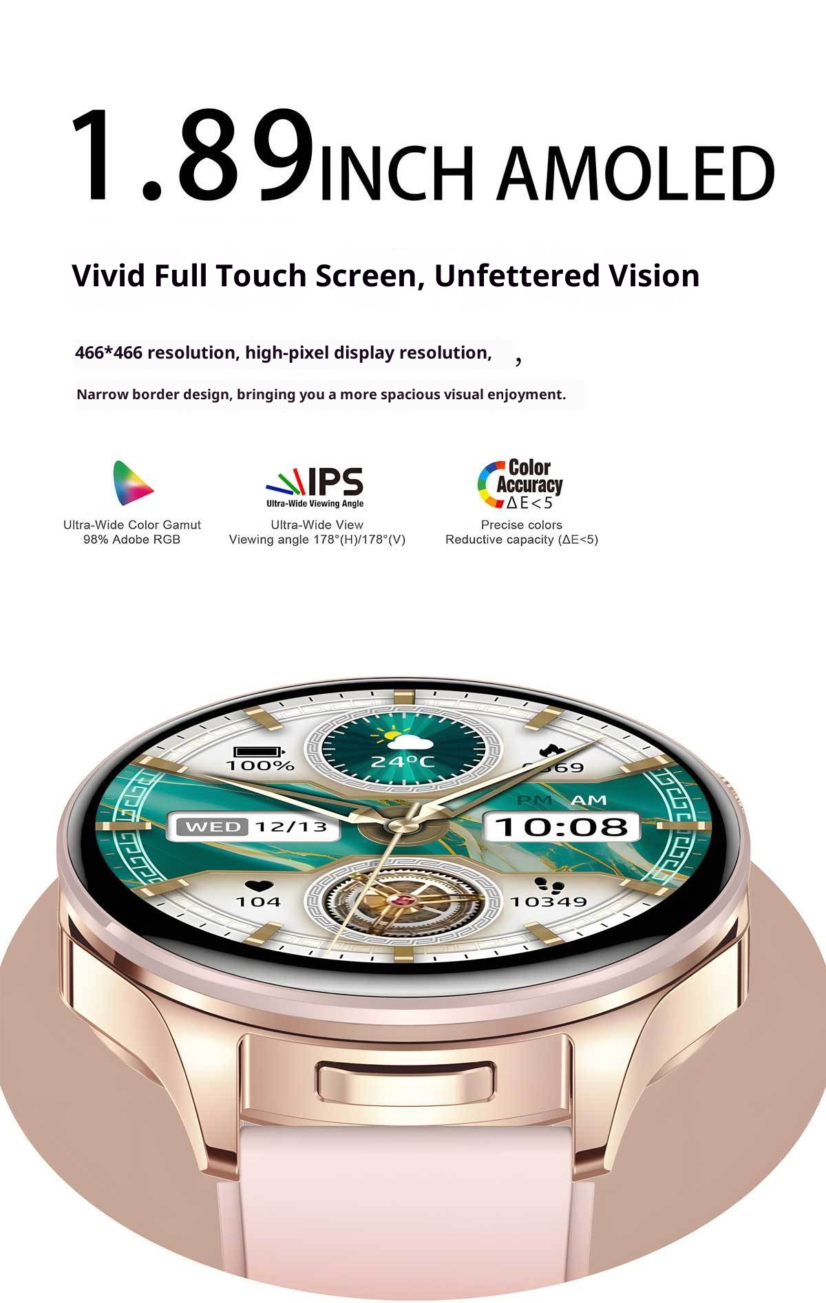 25 Years Upgraded Version Flip Cover Multi-Function Built-in TWS Bluetooth Earphone Smart Watch Two-in-One Bracelet_voghion.com