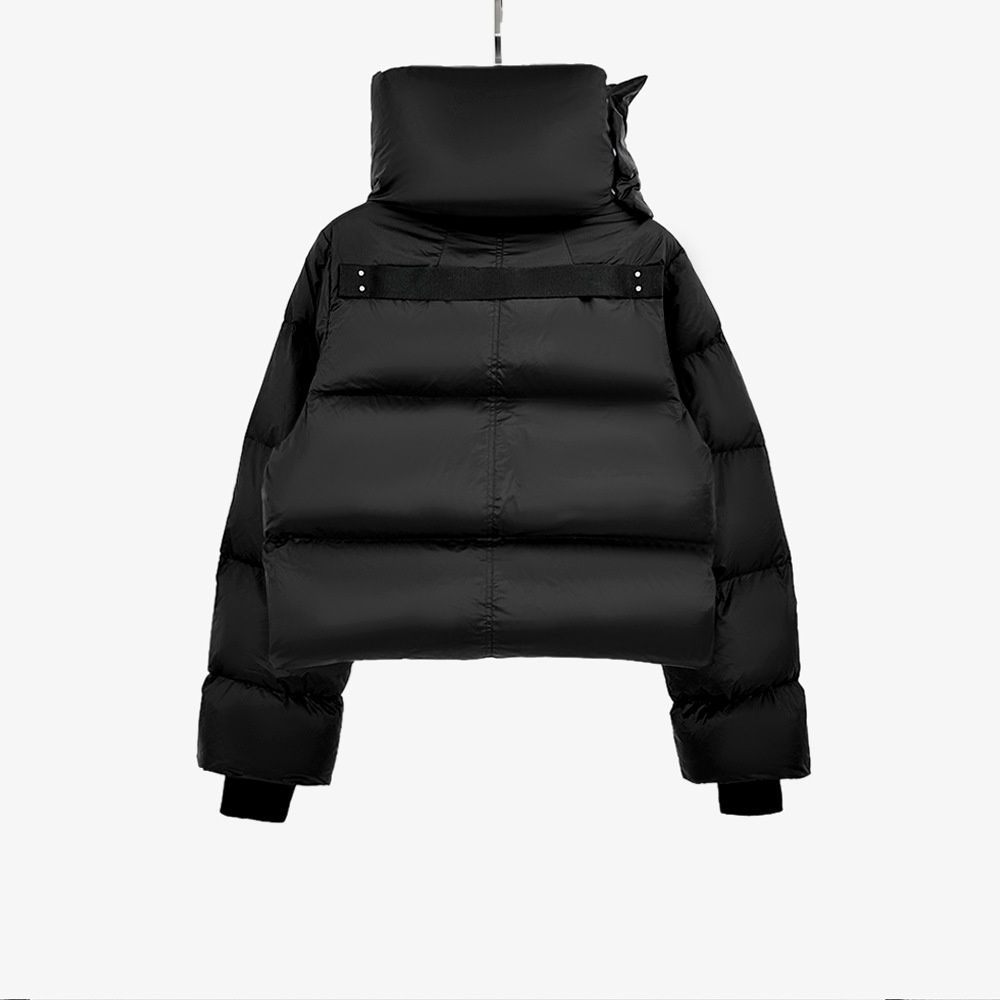 ChicShe SUBHUMAN Herren Damen | Herbst und Winter Dunkler Stil Verdickte Version Weiße Entendaunen Warmer Paar Halswärmer Puffer_voghion.com