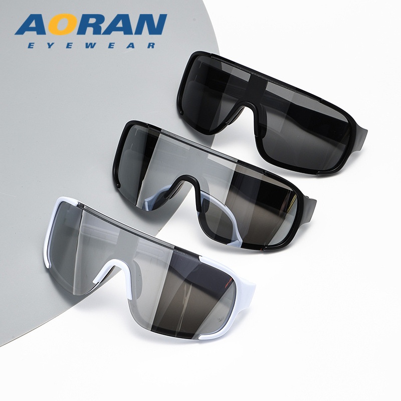 ActiveGo Retro Black Oversized Frame Outdoor Cycling Windproof Sports For Men And Women Mountaineering Skiing Goggles Slimming_voghion.com