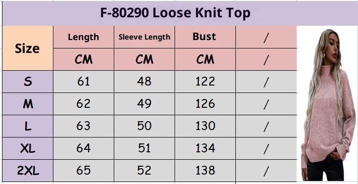 GraceChic GraceChic GraceChic 2024 Autumn Winter New Solid Color Top European And American Foreign Trade Loose Half Turtleneck Pullover Sweater_voghion.com