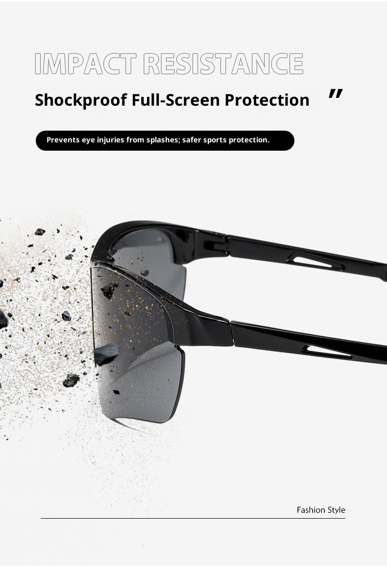 ActiveGo Cross-border Nuovo vetro pieghevole per ciclismo Outdoor Alpinismo Antivento Doppio uso Guida Visione diurna e notturna_voghion.com