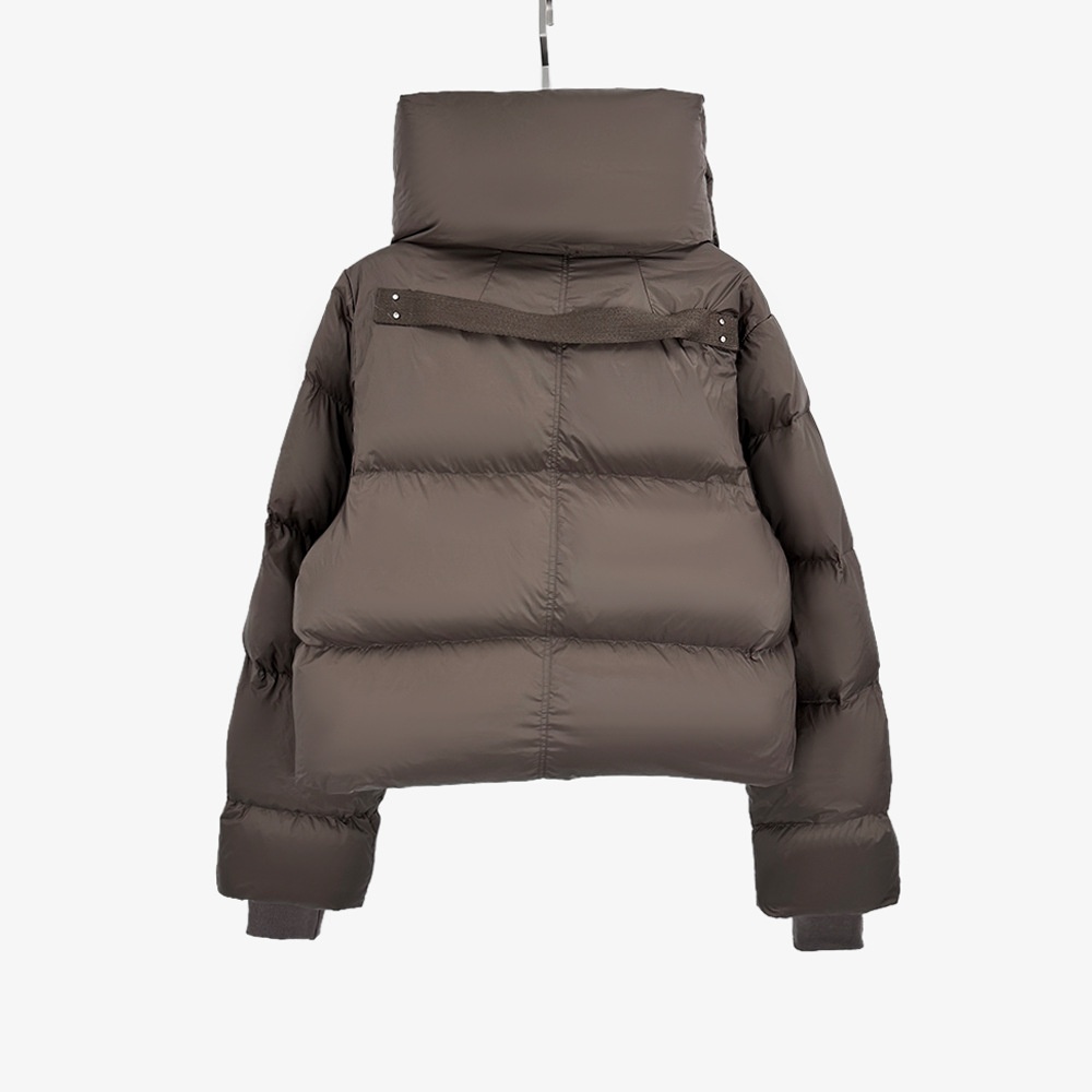 ChicShe SUBHUMAN Herren Damen | Herbst und Winter Dunkler Stil Verdickte Version Weiße Entendaunen Warmer Paar Halswärmer Puffer_voghion.com