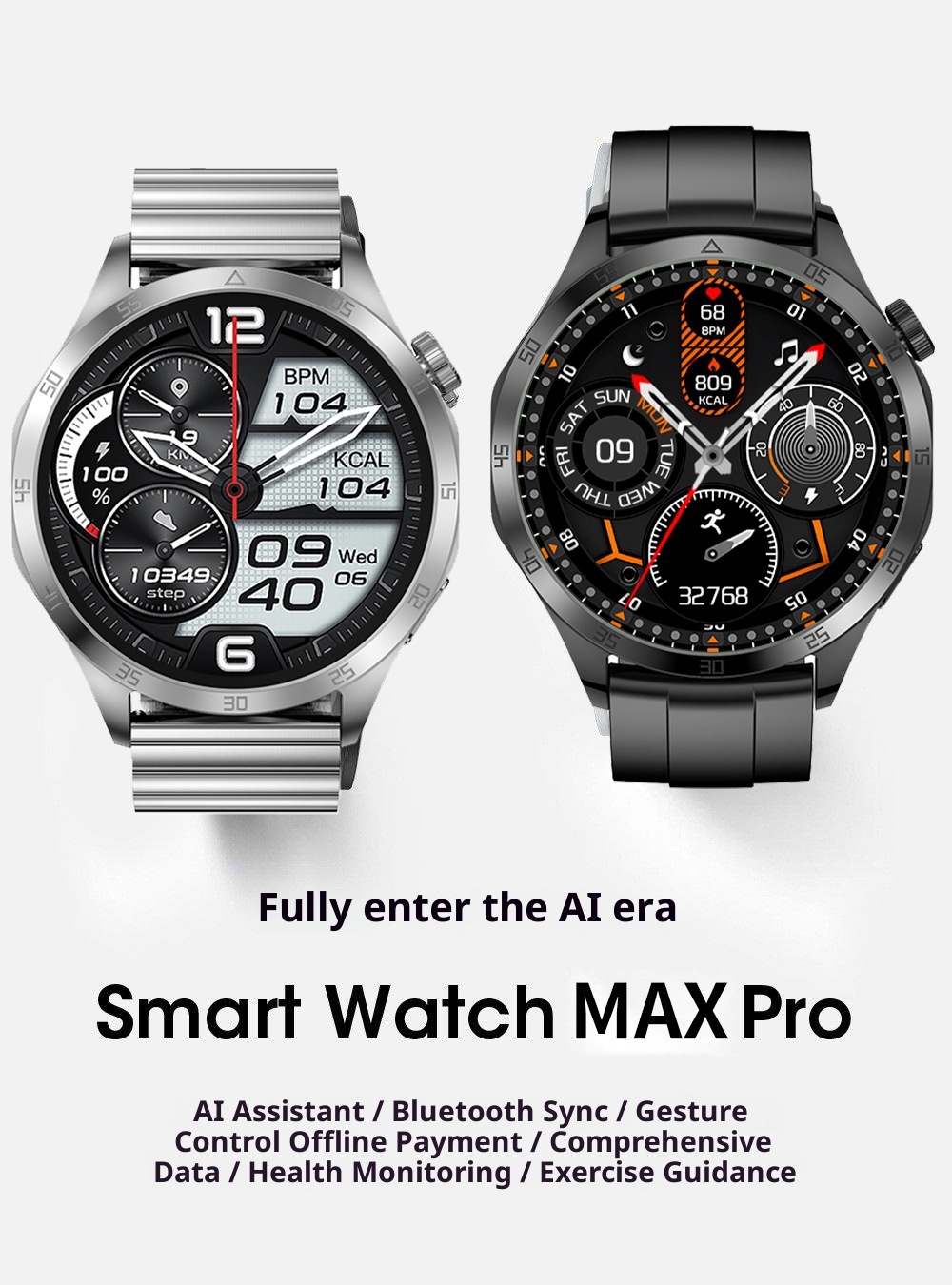 watch Max Smart Watch Game Album Dual Payment NFC Access Control Bluetooth Call Sports Bracelet_voghion.com