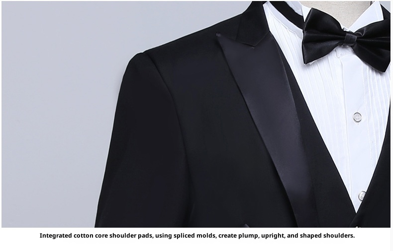 ragazzo Frac in tessuto di raso Abito da uomo Slim Fit Abbigliamento formale Ospite dell'incontro annuale Costume da coro di danza jazz magica_voghion.com