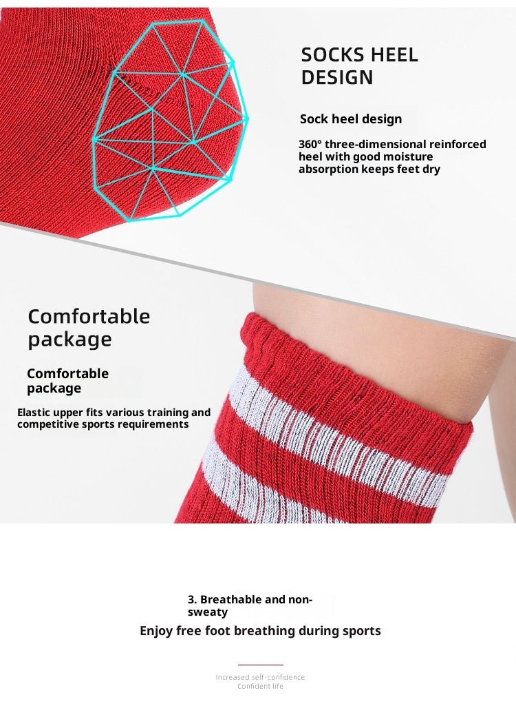 ActiveGo ActiveGo Adult And Children Thickened Towel Bottom Marathon Hiking Cycling Soccer Long Tube Sports Compression Pressure Socks_voghion.com