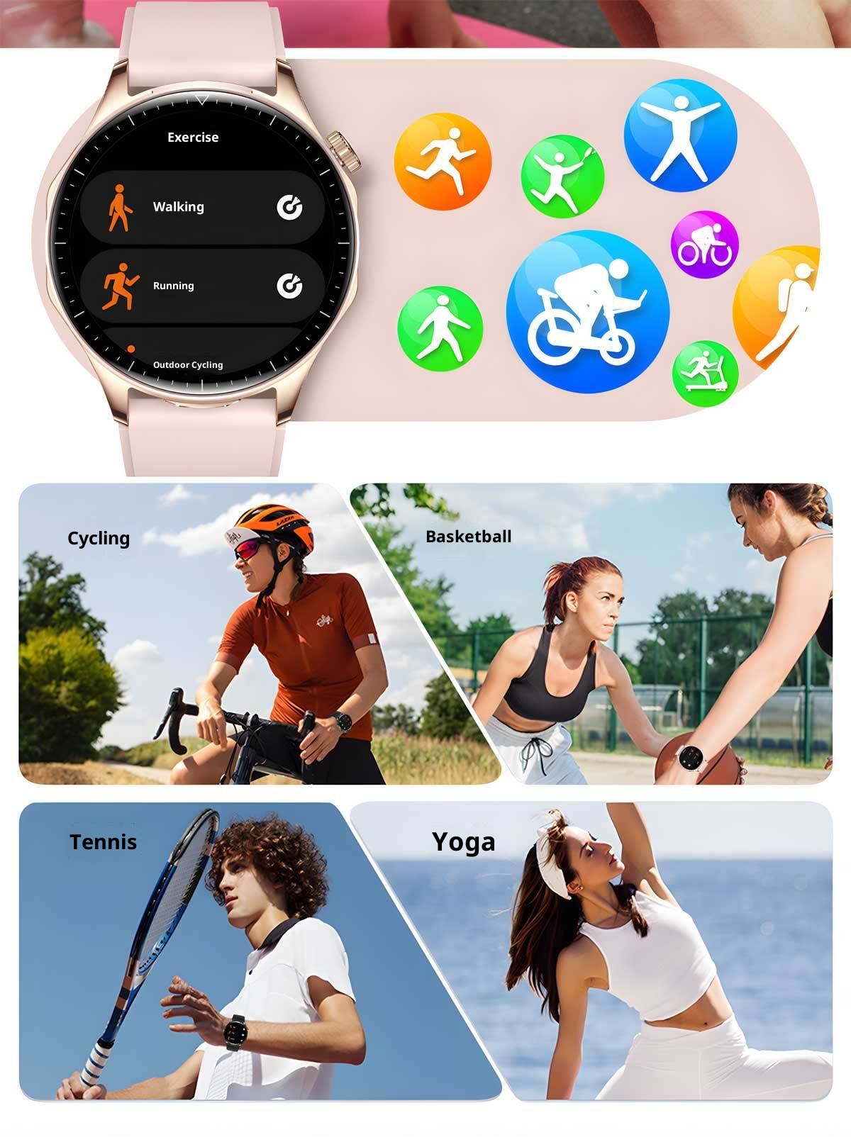TWS High-end Earphone Call Two-in-one Smart Watch Music Blood Pressure Heart Rate Monitor Bracelet Payment_voghion.com