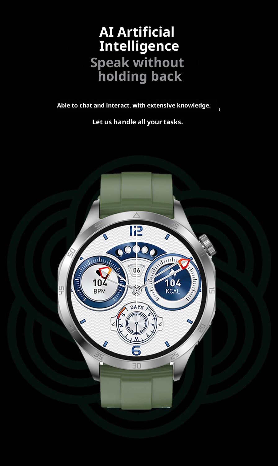 watch4 Pro Smart Watch Bluetooth Call Game Album NFC Multi-Function Sports Bracelet_voghion.com