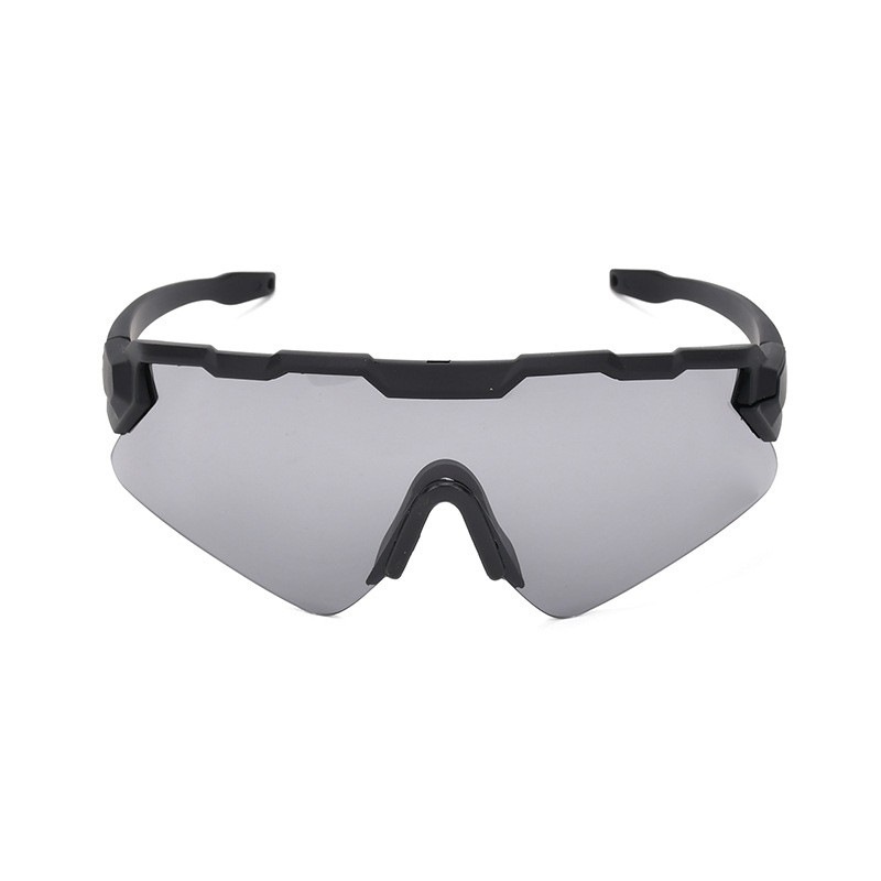 Lunettes tactiques ActiveGo en stock, vente directe d'usine, pour passionnés de tir militaire, CS, cyclisme et activités de plein air, résistantes au vent et aux chocs._voghion.com