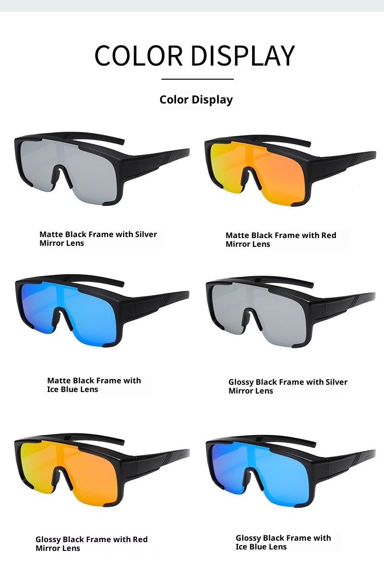 ActiveGo Rad- und Bergsteigerbrille, ultraleicht, TR-kompatibel, über Korrektionsbrillen tragbar, polarisiert, UV-Schutz, photochrom_voghion.com