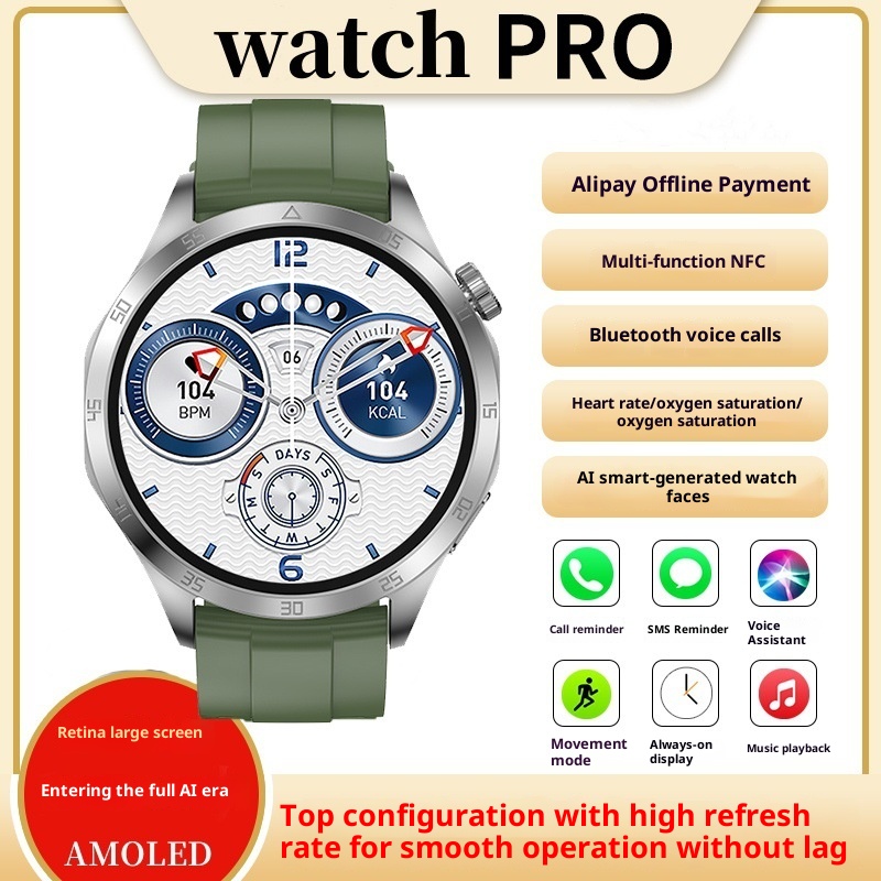 watch Max Smart Watch Game Album Dual Payment NFC Access Control Bluetooth Call Sports Bracelet_voghion.com